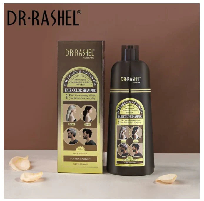 Shampoo Cubre Cana RASHEL 400ML ORIGINAL - COLOR: RUBIO